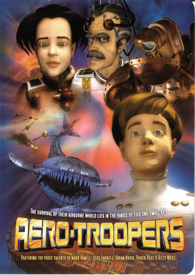 Animated movie Aero-Troopers: The Nemeclous Crusade poster