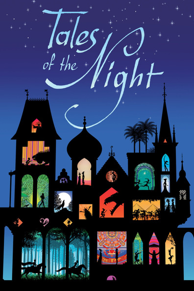 Animated movie Les contes de la nuit poster