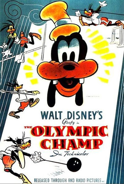 Animated movie The Olympic Champ poster