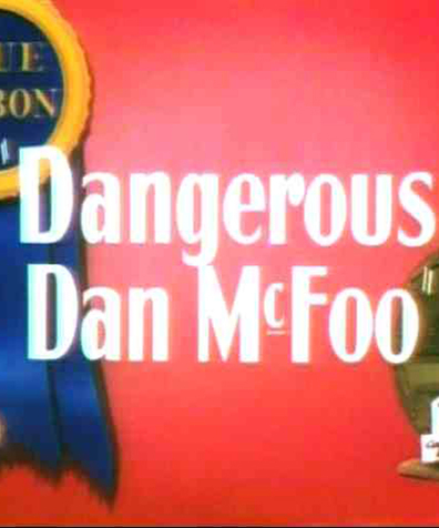 Animated movie Dangerous Dan McFoo poster