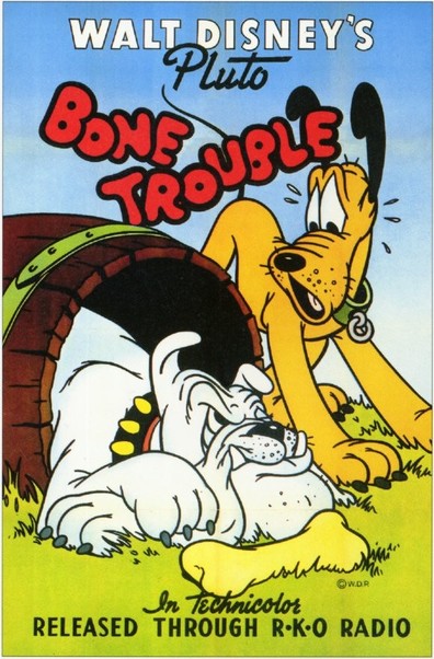 Animated movie Bone Trouble poster