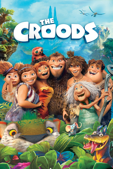 Animated movie The Croods poster