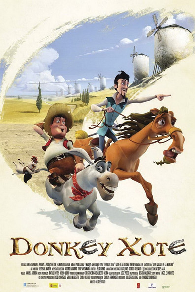 Animated movie Donkey Xote poster