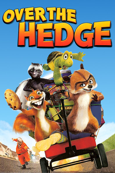 Animated movie Over the Hedge poster