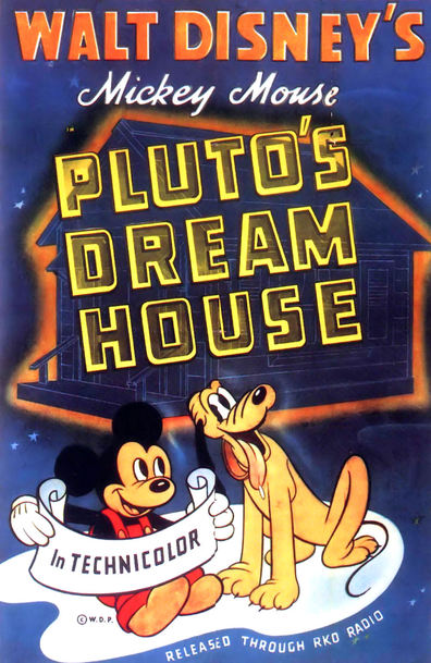 Animated movie Pluto's Dream House poster