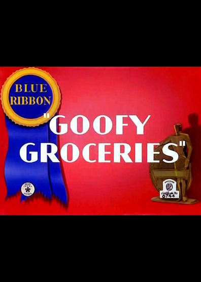 Animated movie Goofy Groceries poster
