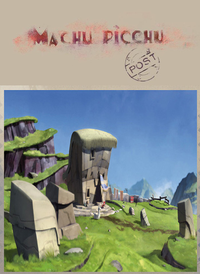 Animated movie Machu Picchu Post poster