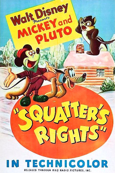 Animated movie Squatter's Rights poster