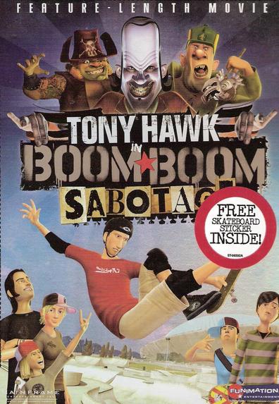 Animated movie Boom Boom Sabotage poster