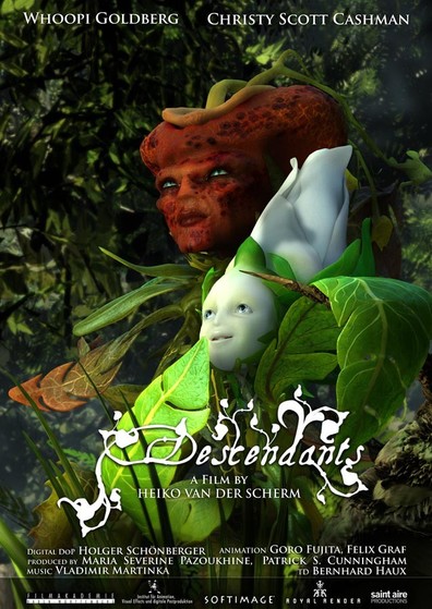 Animated movie Descendants poster
