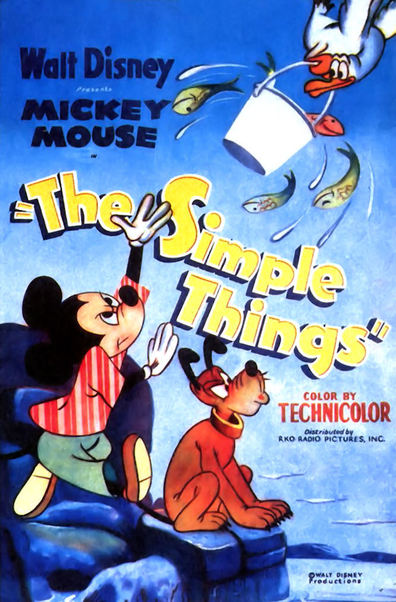 Animated movie The Simple Things poster