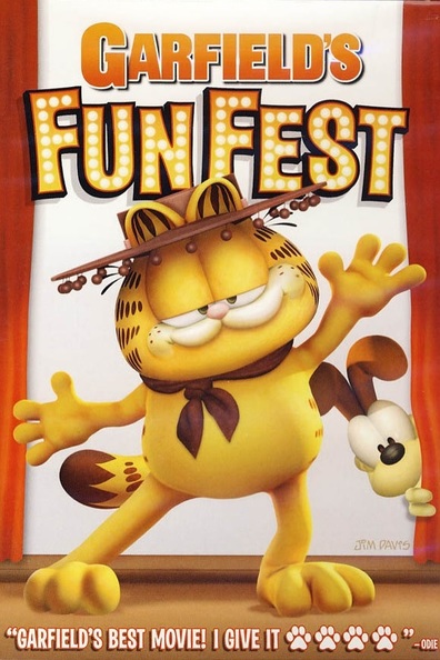 Animated movie Garfield's Fun Fest poster