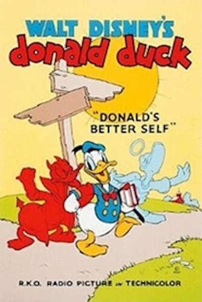 Animated movie Donald's Better Self poster