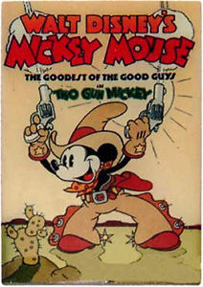 Animated movie Two-Gun Mickey poster
