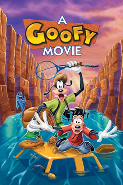 Animated movie A Goofy Movie poster