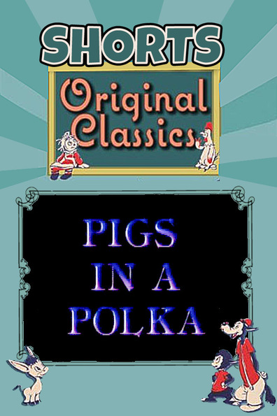 Animated movie Pigs in a Polka poster