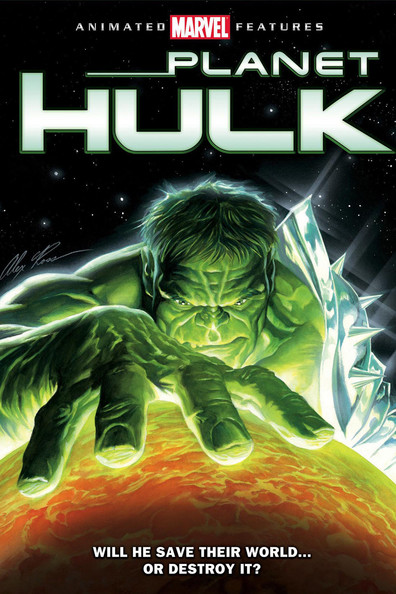 Animated movie Planet Hulk poster