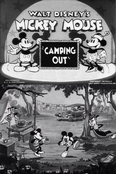 Animated movie Camping Out poster
