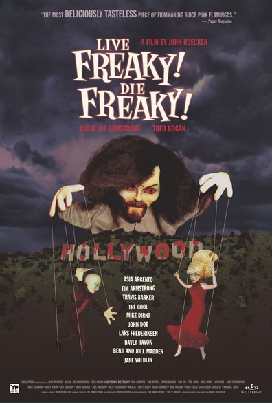 Animated movie Live Freaky Die Freaky poster