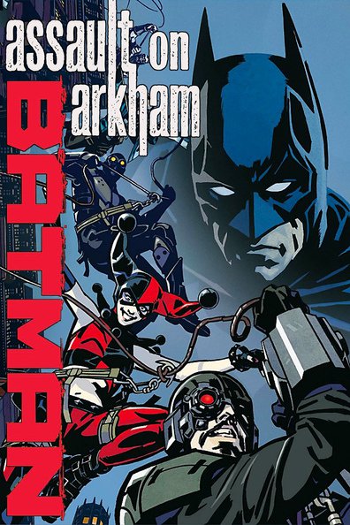 Animated movie Batman: Assault on Arkham poster