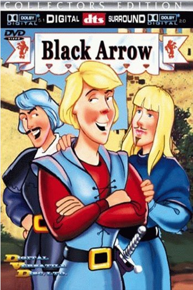 Animated movie The Black Arrow poster