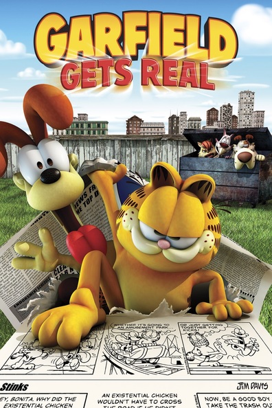 Animated movie Garfield Gets Real poster