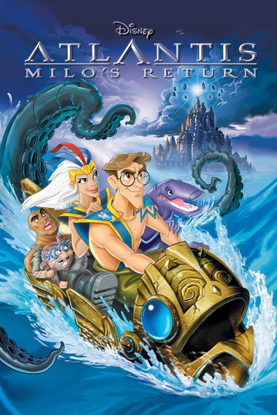Animated movie Atlantis: Milo's Return poster