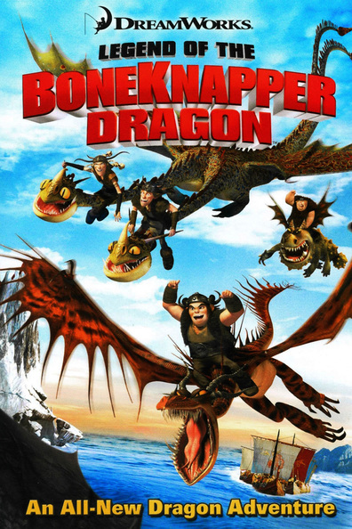 Animated movie Legend of the Boneknapper Dragon poster