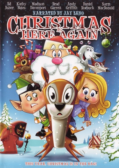 Animated movie Christmas Is Here Again poster