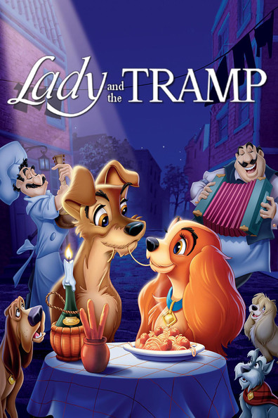 Animated movie Lady and the Tramp poster