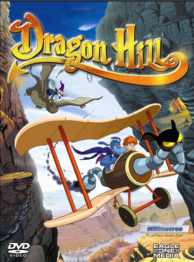 Animated movie Dragon Hill. La colina del dragon poster