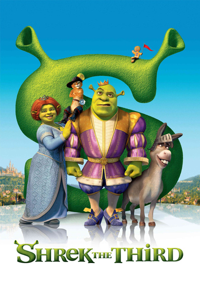 Animated movie Shrek the Third poster