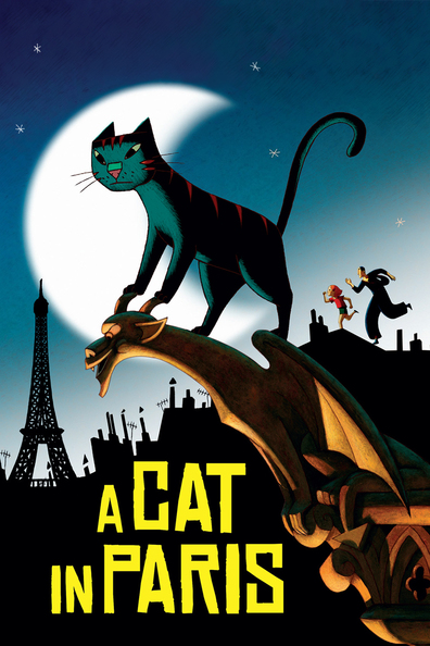 Animated movie Une vie de chat poster