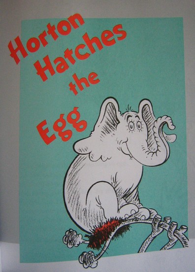 Animated movie Horton Hatches the Egg poster
