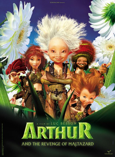 Animated movie Arthur et la vengeance de Maltazard poster