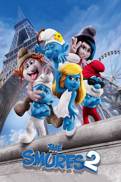 Animated movie The Smurfs 2 poster