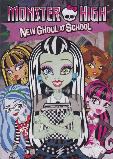 Animated movie Monster High: New Ghoul at School poster