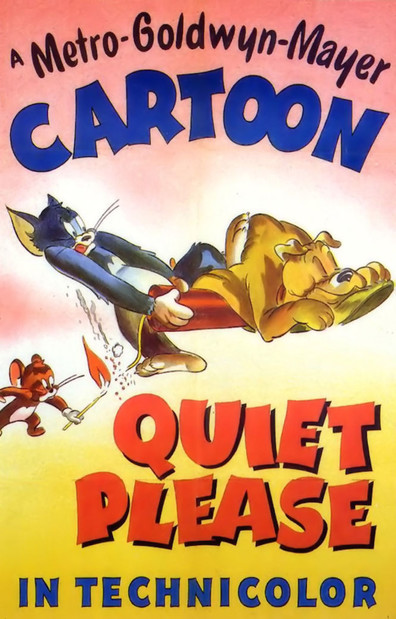Animated movie Quiet Please! poster