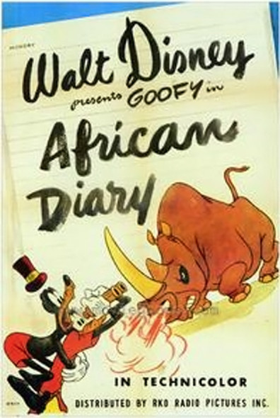 Animated movie African Diary poster