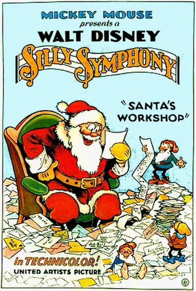 Animated movie Santa's Workshop poster
