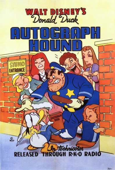 Animated movie The Autograph Hound poster