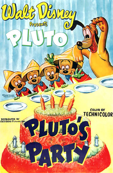 Animated movie Pluto's Party poster
