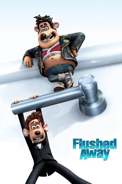 Animated movie Flushed Away poster