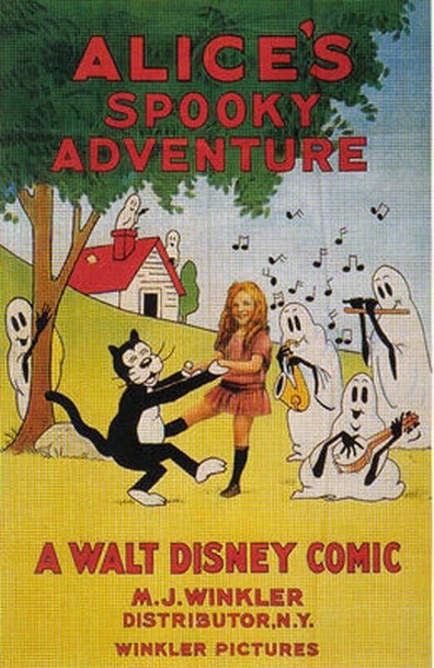 Animated movie Alice's Spooky Adventure poster