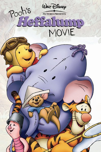 Animated movie Pooh's Heffalump Movie poster
