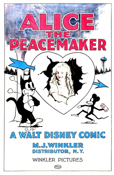 Animated movie Alice the Peacemaker poster