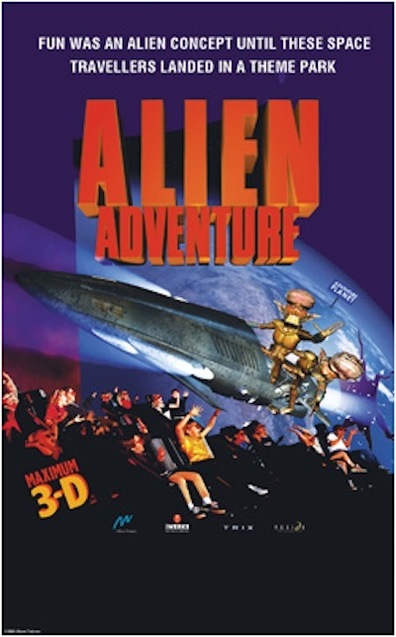 Animated movie Alien Adventure poster