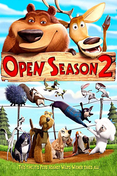 Animated movie Open Season 2 poster