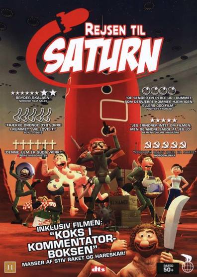 Animated movie Rejsen til Saturn poster