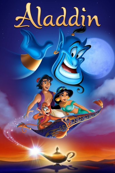 Animated movie Aladdin poster